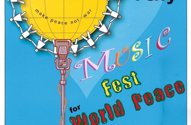 [GRAPHIC DESIGN] – Poster for World Peace concert in Dubai – 1